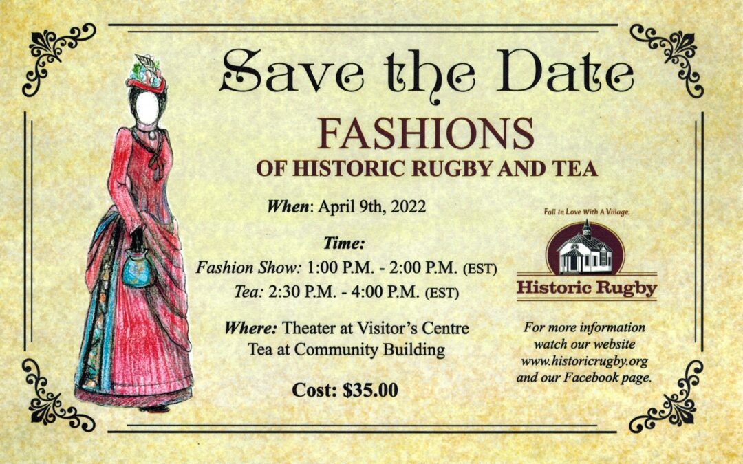 Fashions of historic rugby and Tea